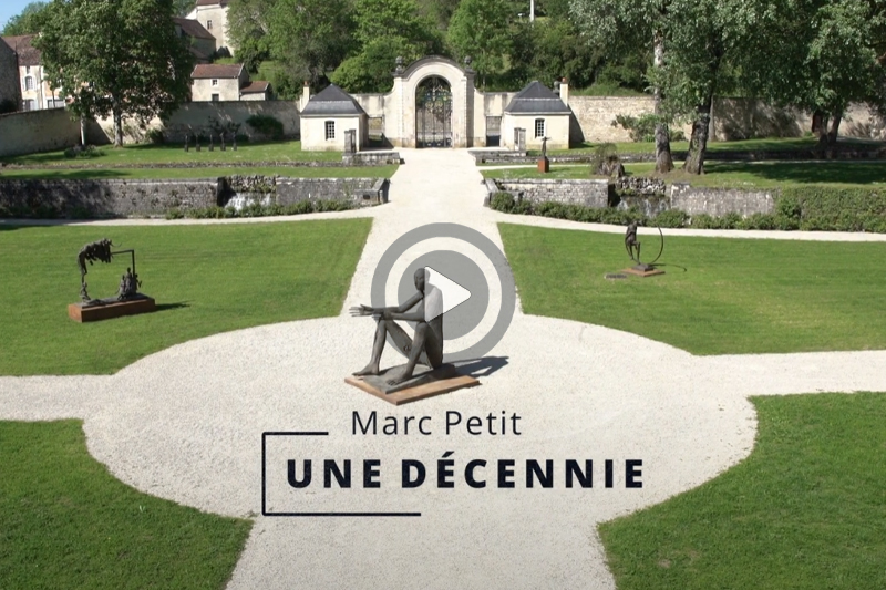 Teaser de l’exposition « Marc Petit « Une Décennie » à l’abbaye d’Auberive